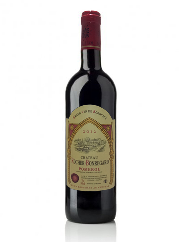 cuvée 2012 vin AOC Bordeaux Pomerol château Rocher Bonregard