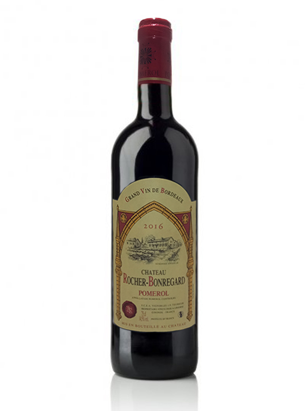 cuvée 2016 vin AOC Bordeaux Pomerol château Rocher Bonregard