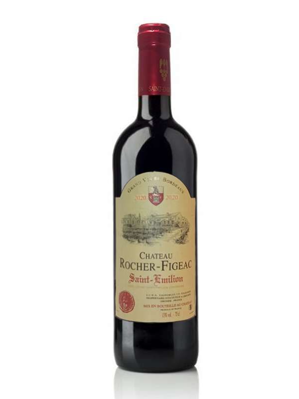 cuvée Saint-Émilion 2020 vin AOC Bordeaux château Rocher Figeac
